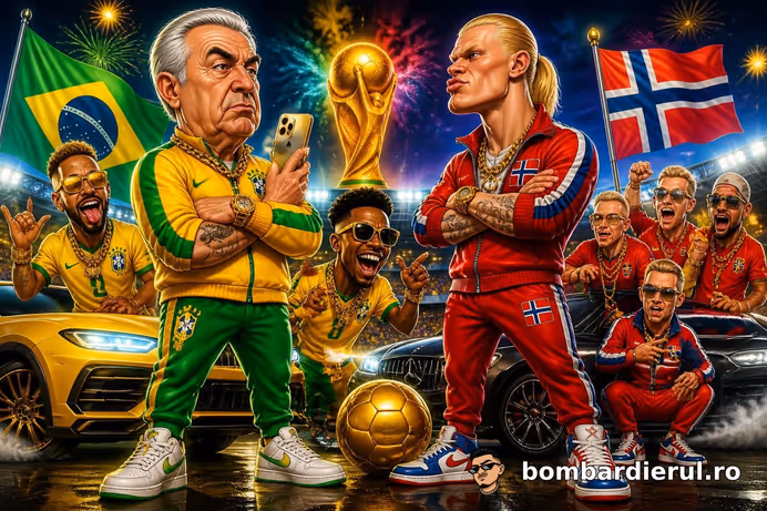 NEAA, CE DUDUIE! Brazilia lui Ancelotti dă piept cu Haaland în optimi! Noaptea de 5 iulie e de foc!
